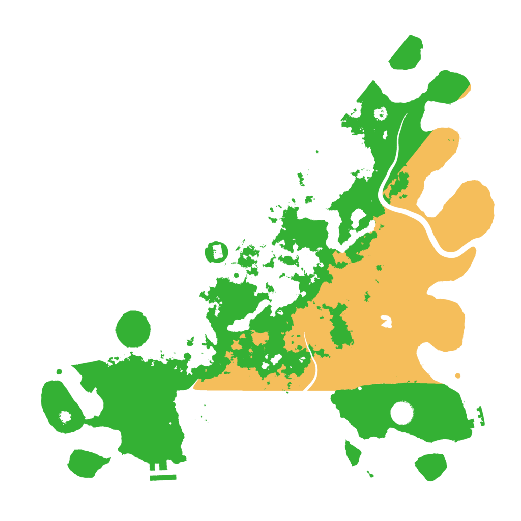 Biome Rust Map: Procedural Map, Size: 4000, Seed: 8264
