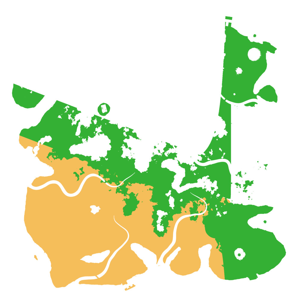 Biome Rust Map: Procedural Map, Size: 4200, Seed: 1924353747