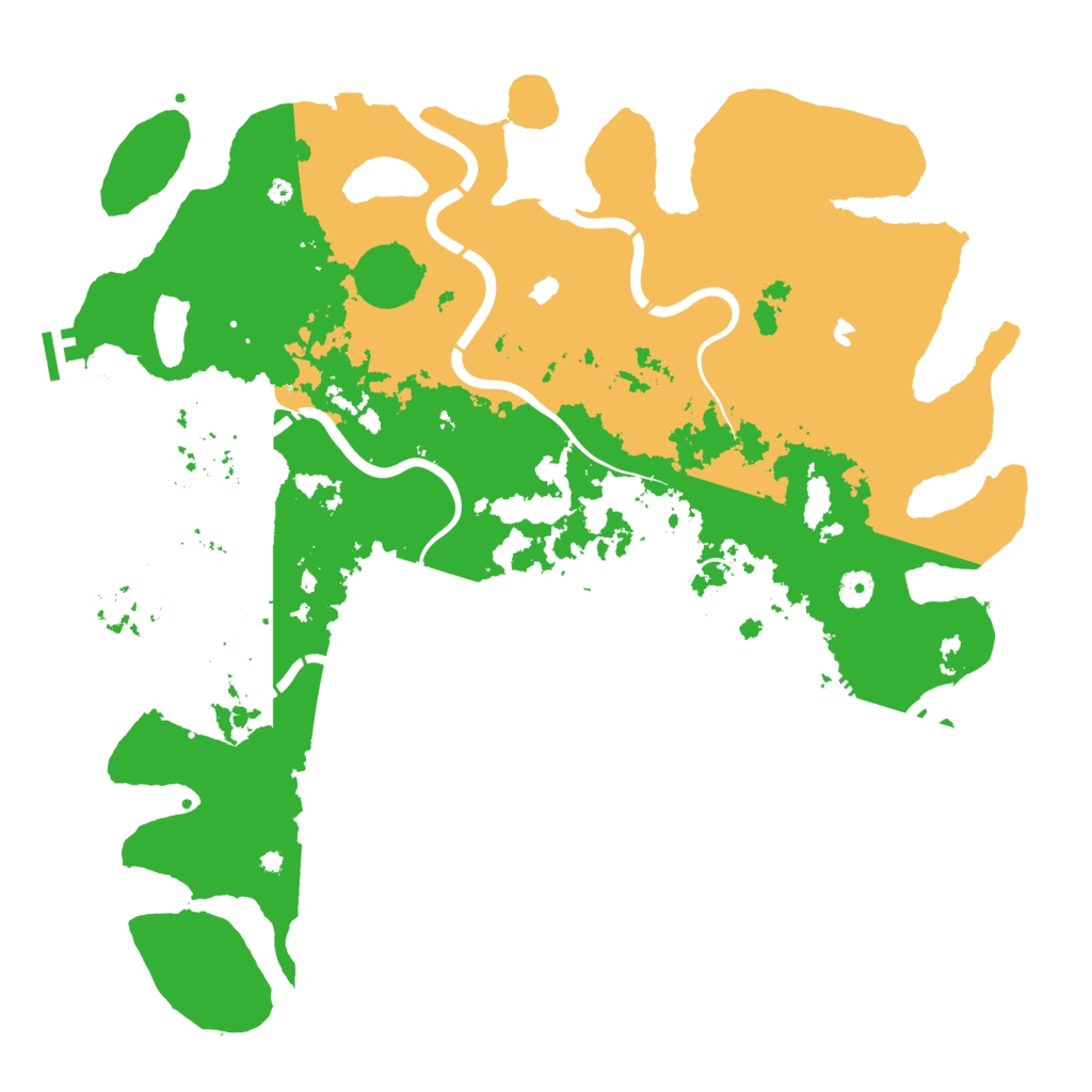 Biome Rust Map: Procedural Map, Size: 4500, Seed: 16072026