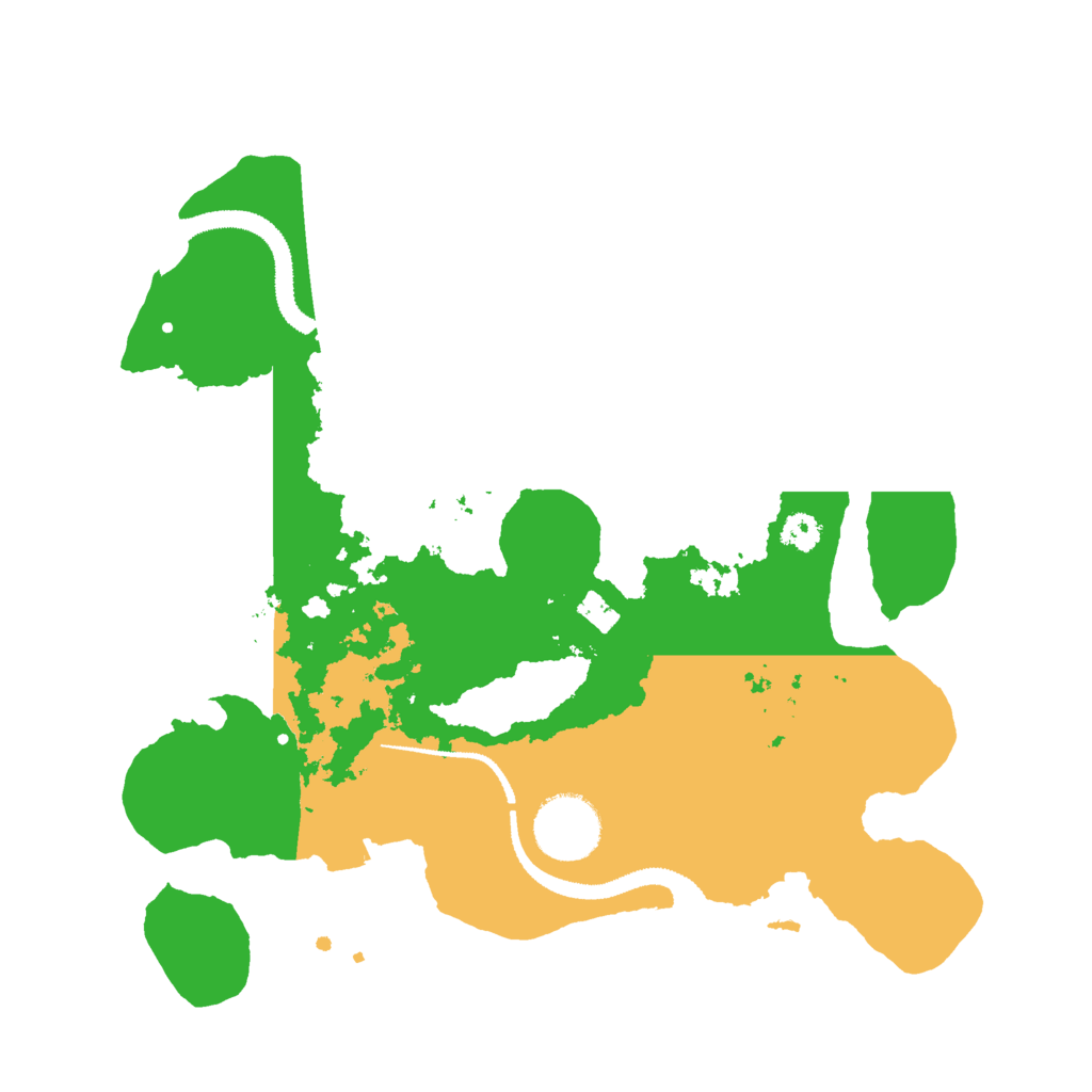 Biome Rust Map: Procedural Map, Size: 2900, Seed: 712693021