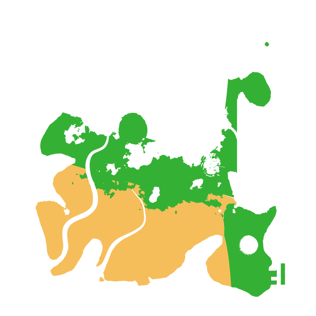 Biome Rust Map: Procedural Map, Size: 3000, Seed: 468443360