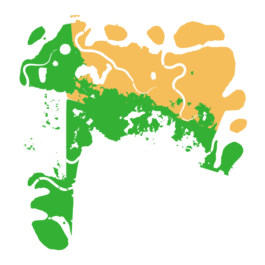 Biome Rust Map: Procedural Map, Size: 4350, Seed: 16072026