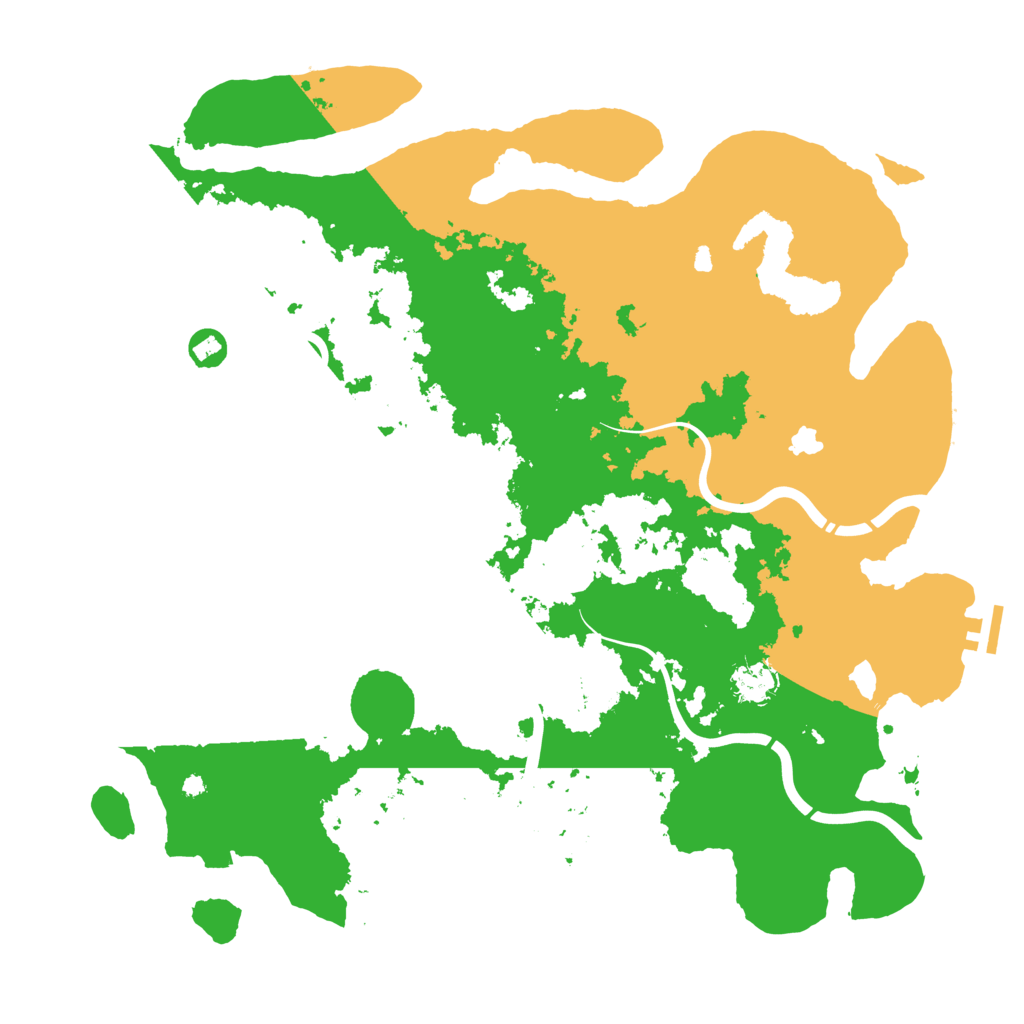 Biome Rust Map: Procedural Map, Size: 4250, Seed: 2138459373
