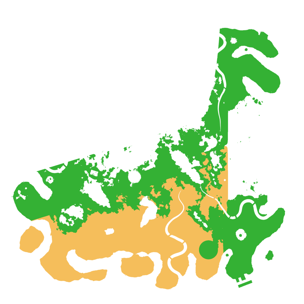 Biome Rust Map: Procedural Map, Size: 4250, Seed: 457928283