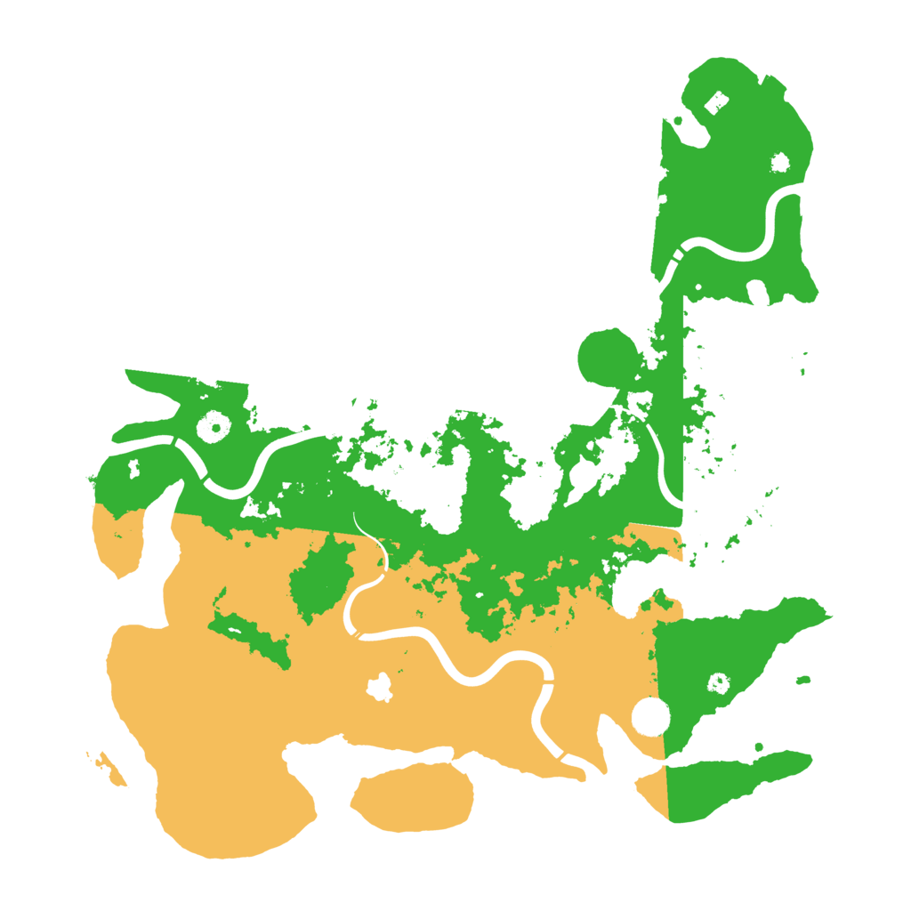 Biome Rust Map: Procedural Map, Size: 4250, Seed: 402909