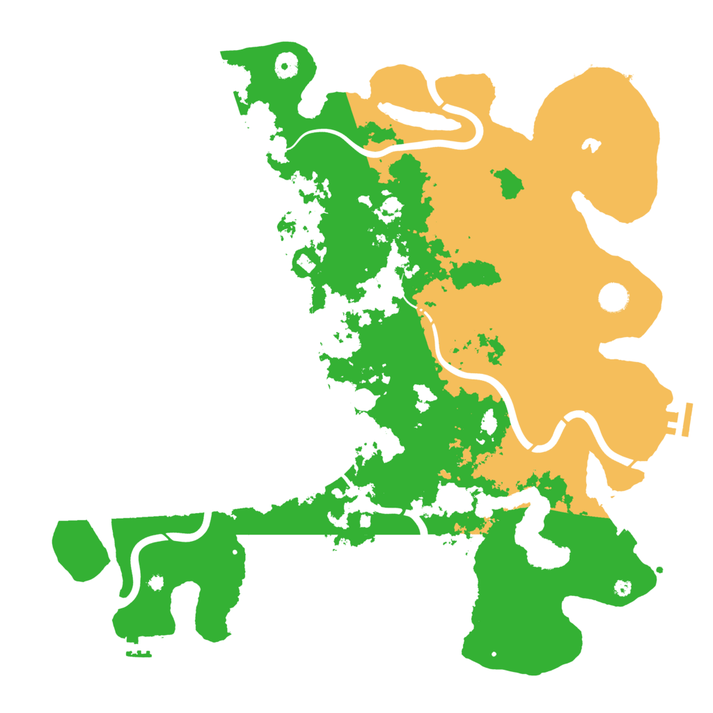 Biome Rust Map: Procedural Map, Size: 4250, Seed: 14239859
