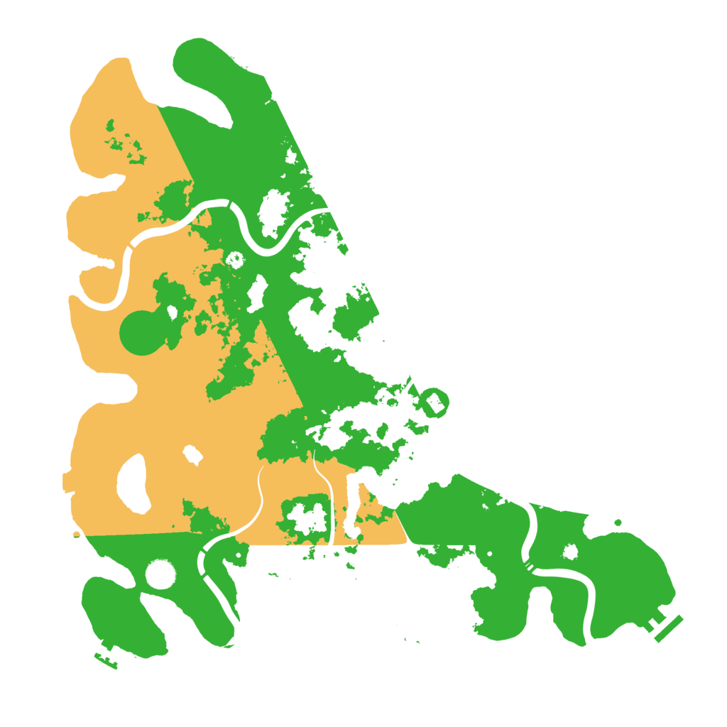 Biome Rust Map: Procedural Map, Size: 4250, Seed: 697513345