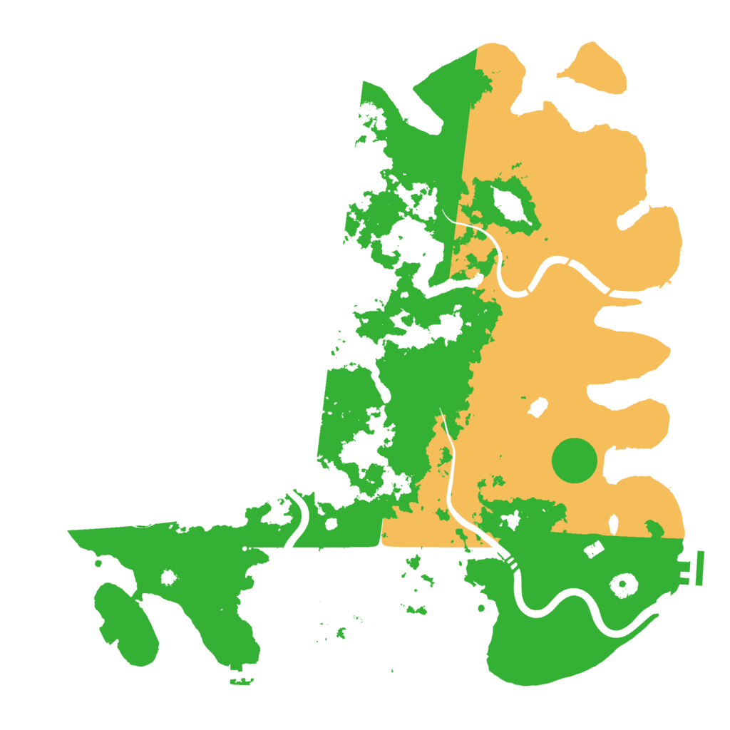 Biome Rust Map: Procedural Map, Size: 4250, Seed: 1532518865