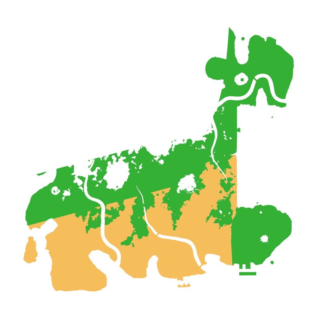 Biome Rust Map: Procedural Map, Size: 3750, Seed: 970492860