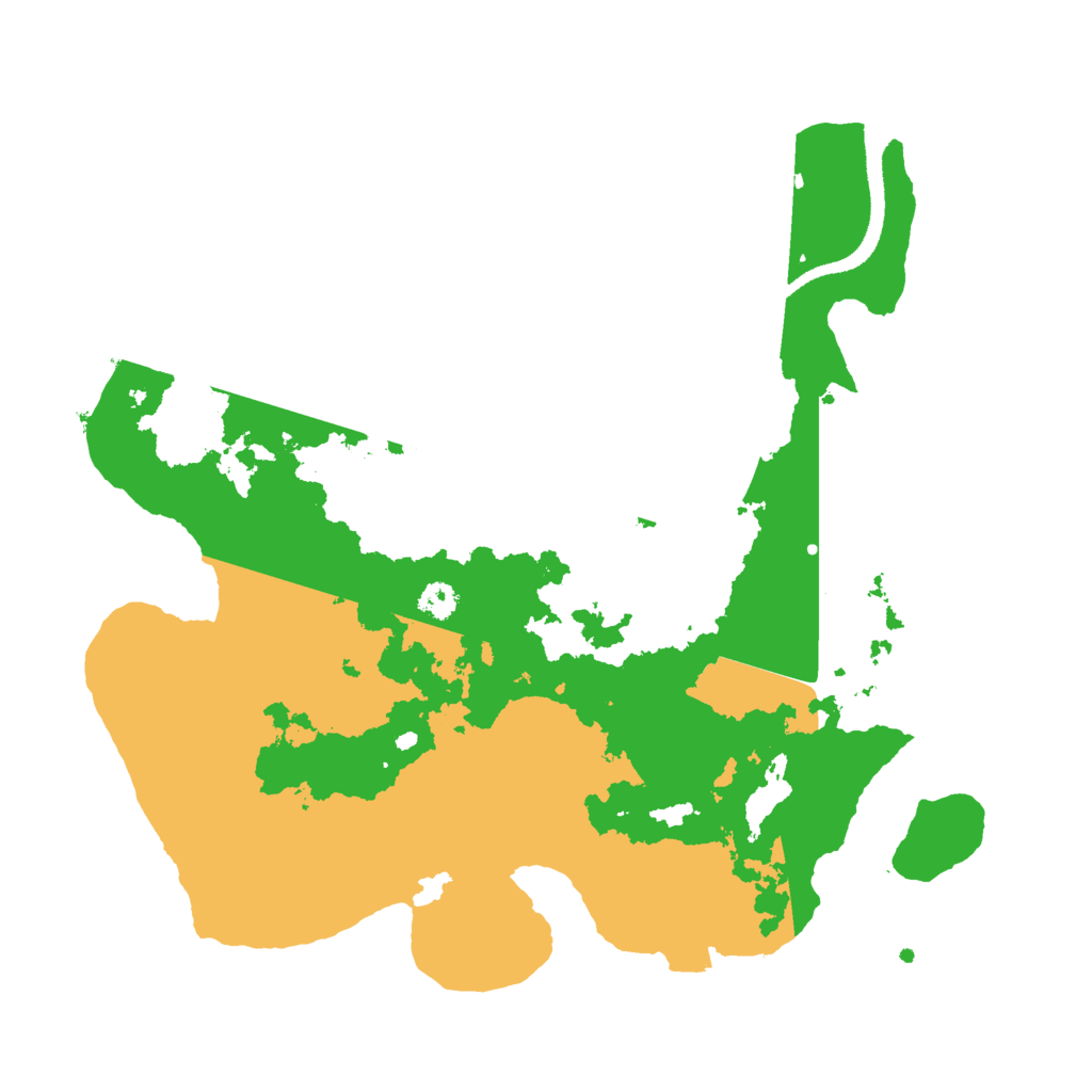 Biome Rust Map: Procedural Map, Size: 3000, Seed: 1833772173