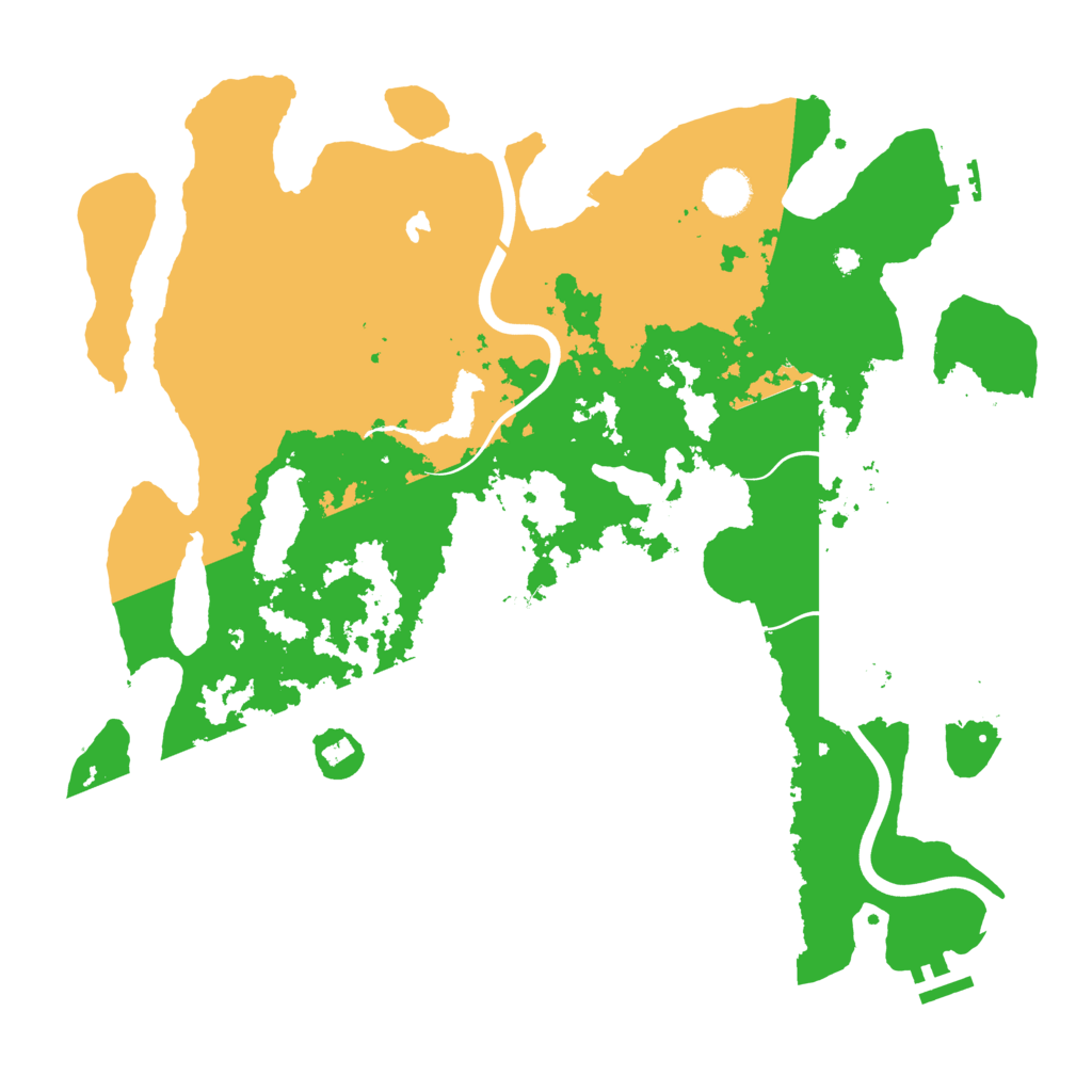 Biome Rust Map: Procedural Map, Size: 4000, Seed: 725248957