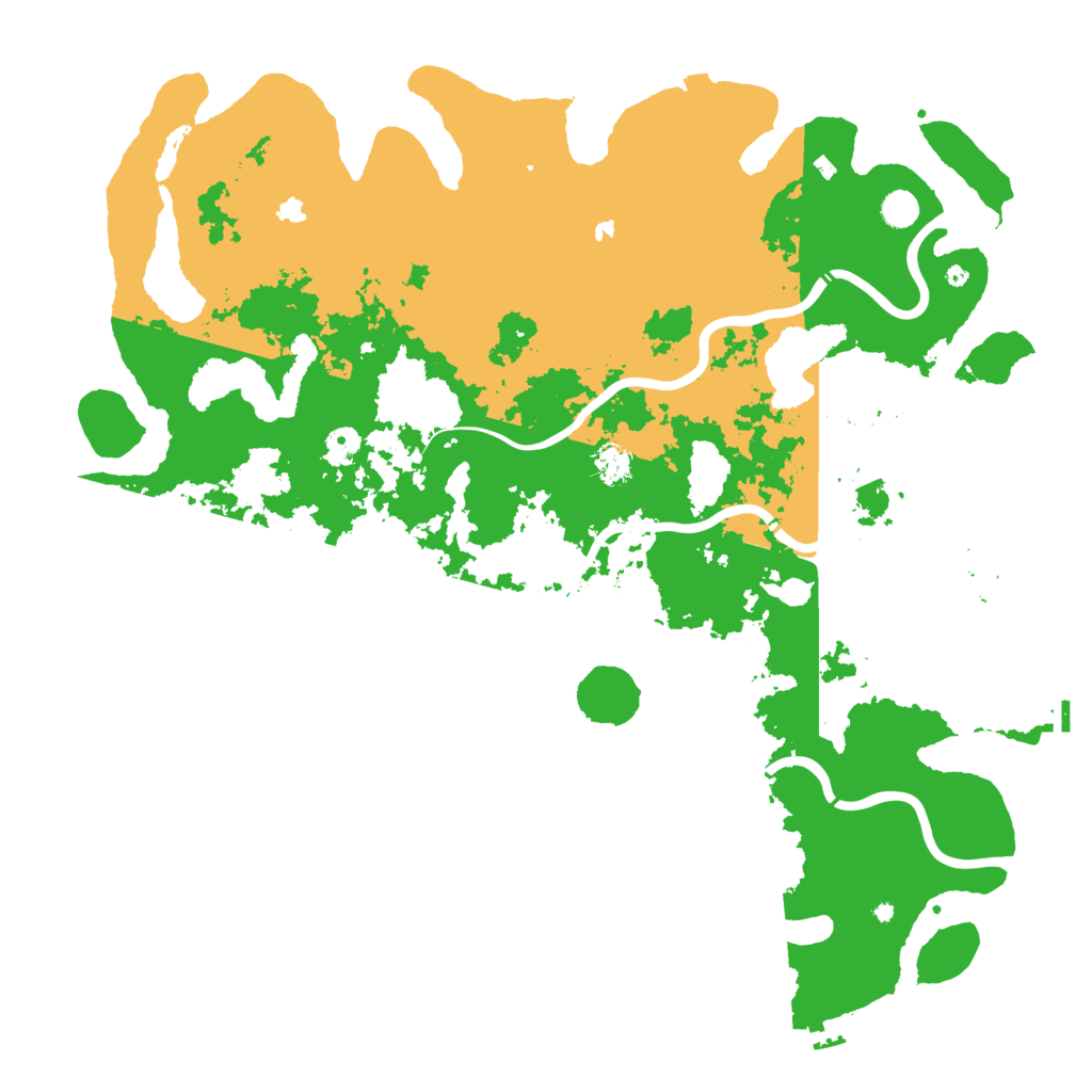 Biome Rust Map: Procedural Map, Size: 5100, Seed: 26379