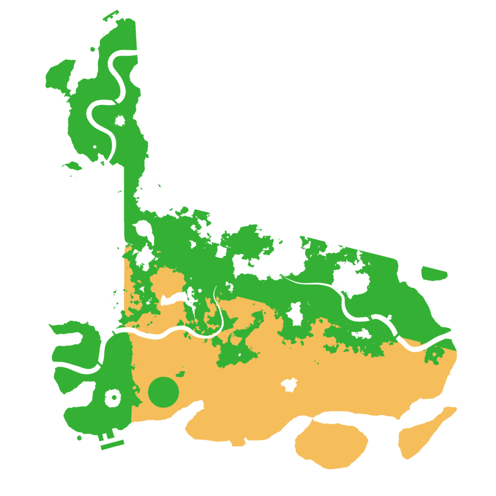 Biome Rust Map: Procedural Map, Size: 4250, Seed: 1385334272