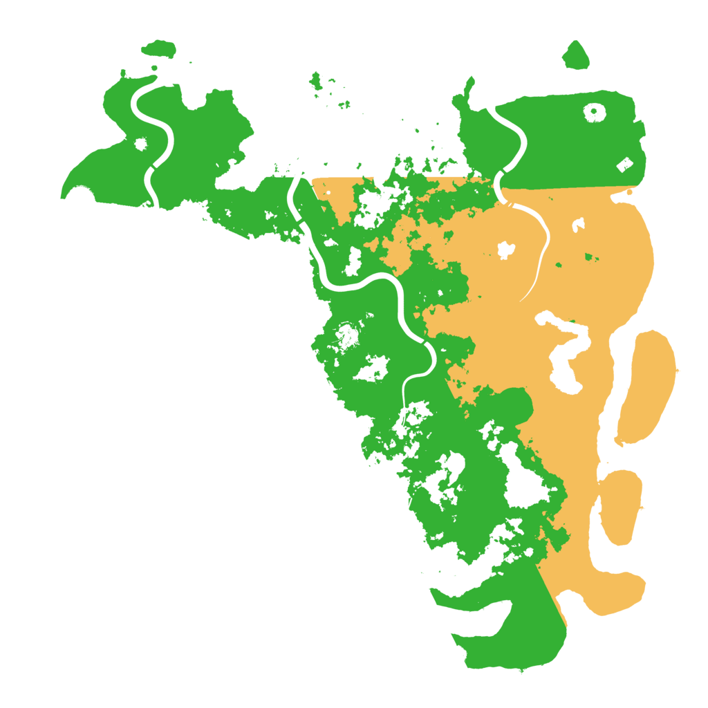 Biome Rust Map: Procedural Map, Size: 5000, Seed: 1825076384