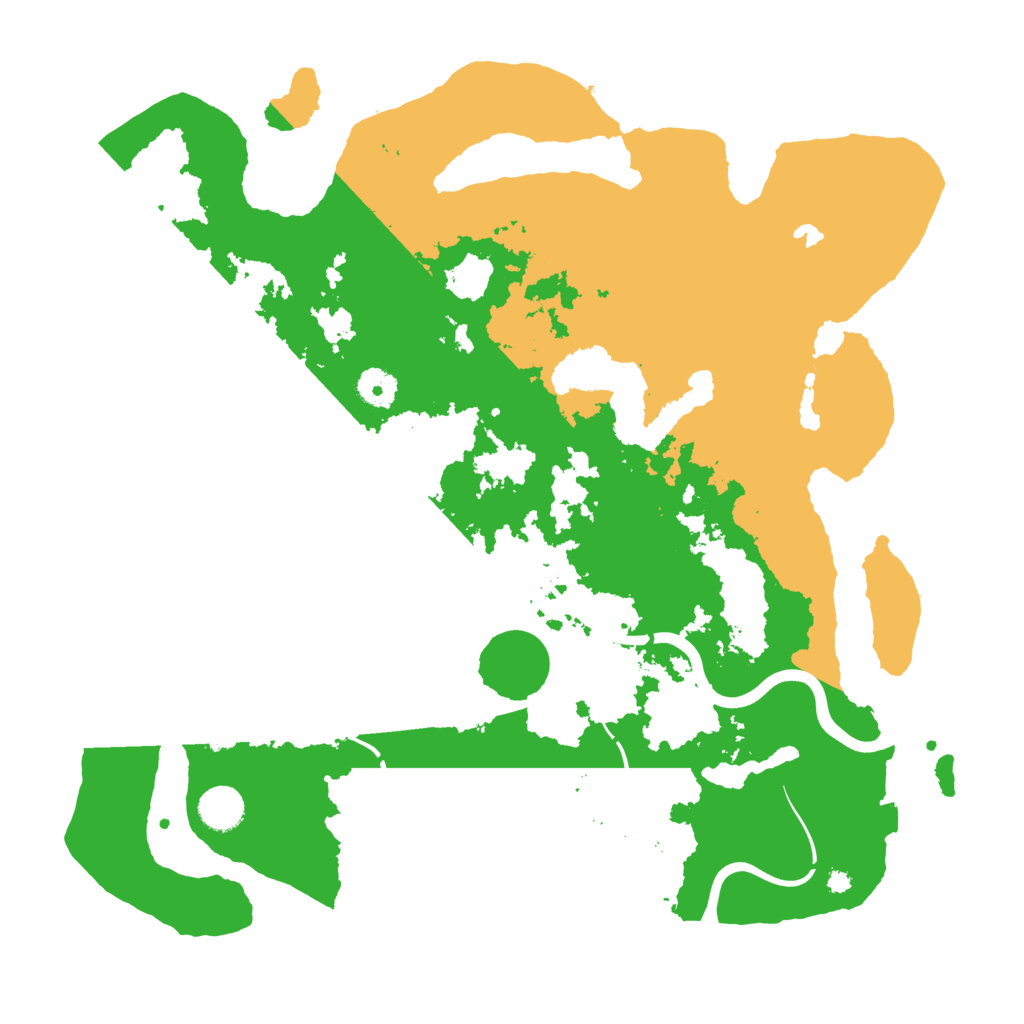 Biome Rust Map: Procedural Map, Size: 4000, Seed: 1046962130