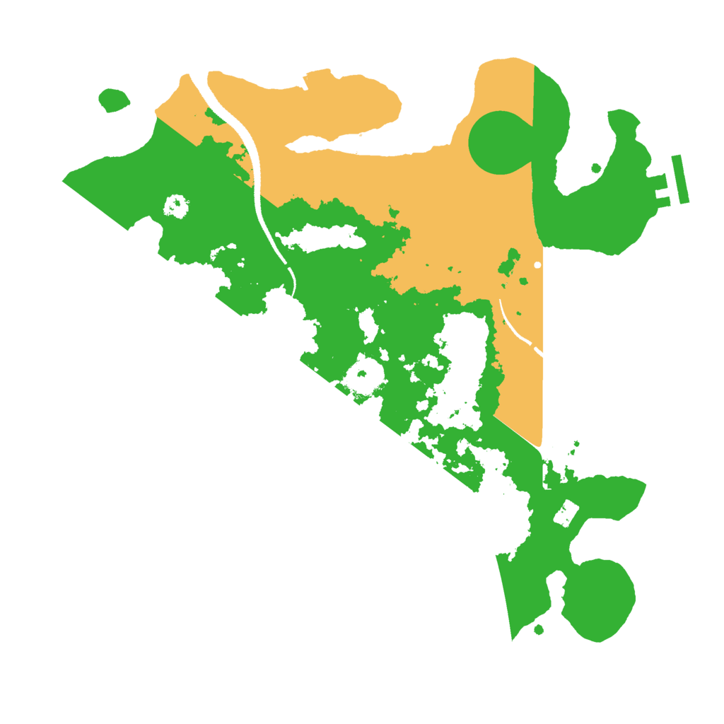 Biome Rust Map: Procedural Map, Size: 2999, Seed: 1774081715