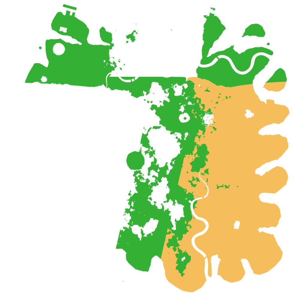 Biome Rust Map: Procedural Map, Size: 4500, Seed: 1831576903
