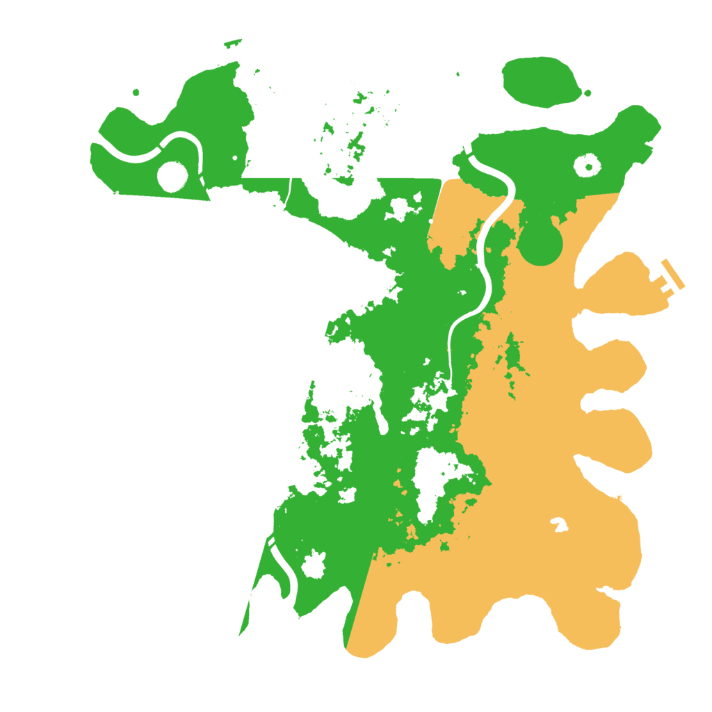 Biome Rust Map: Procedural Map, Size: 4250, Seed: 160726