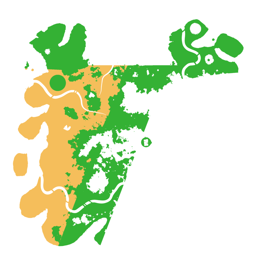Biome Rust Map: Procedural Map, Size: 4250, Seed: 35777055