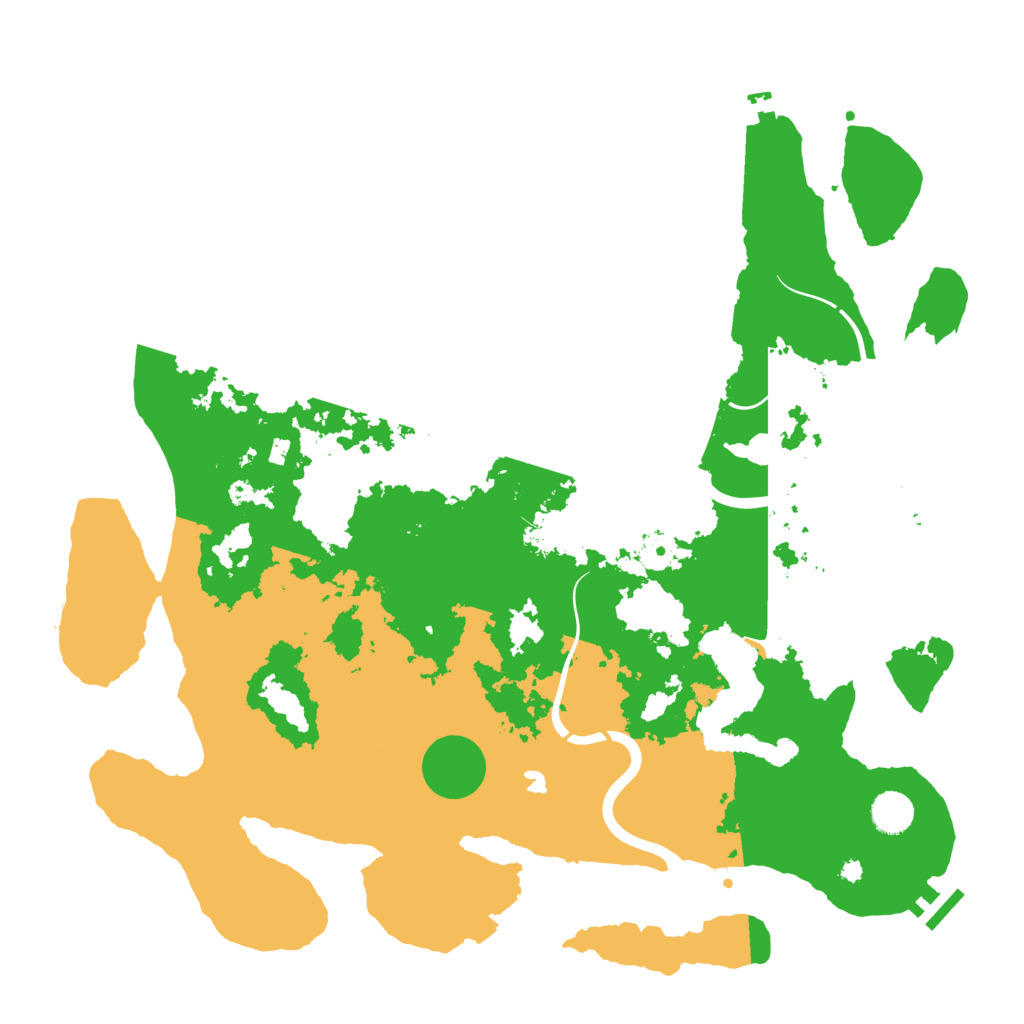 Biome Rust Map: Procedural Map, Size: 4250, Seed: 249312427