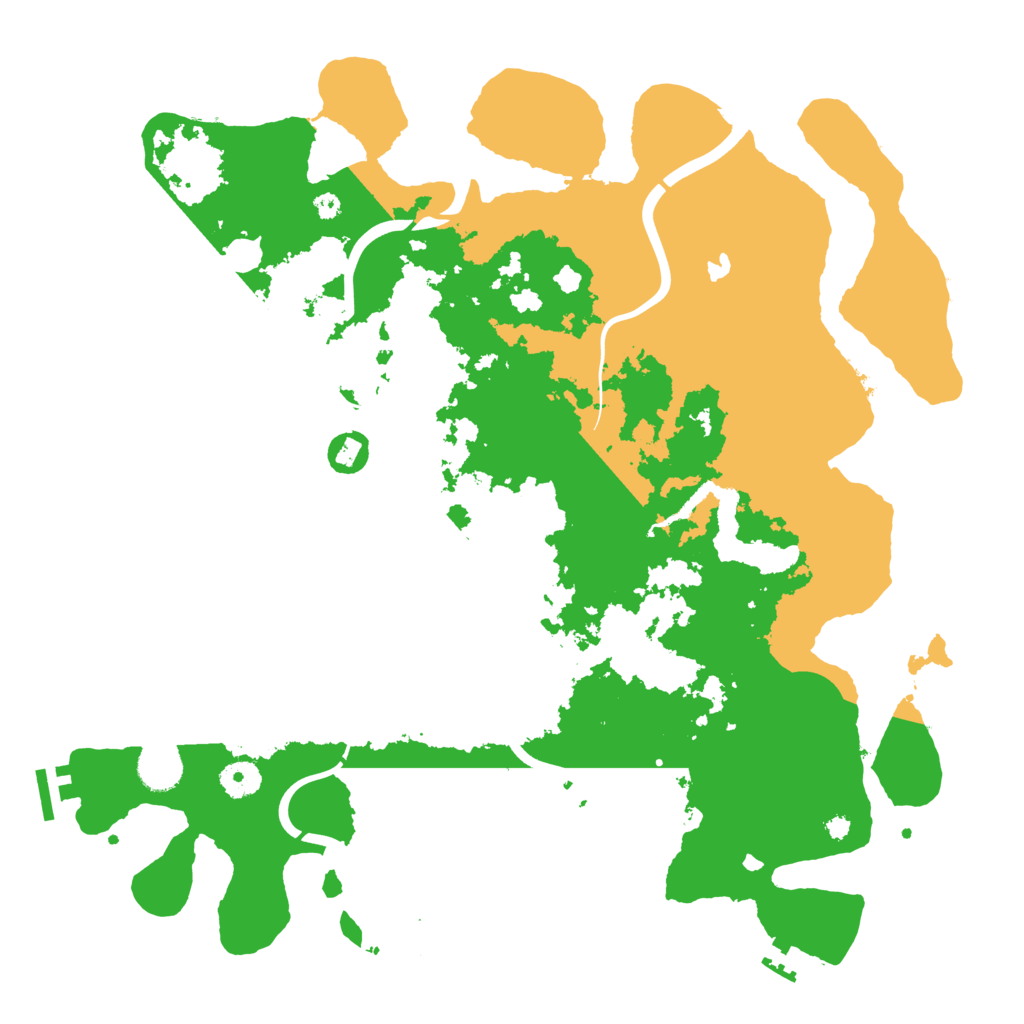 Biome Rust Map: Procedural Map, Size: 4000, Seed: 1867348452