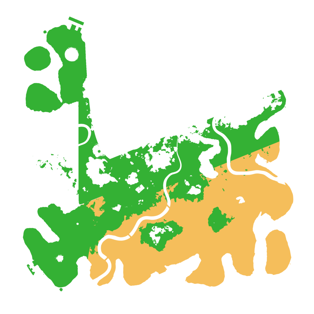Biome Rust Map: Procedural Map, Size: 4000, Seed: 547515507