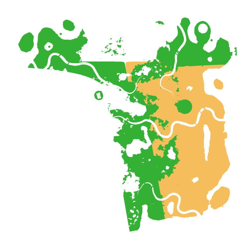 Biome Rust Map: Procedural Map, Size: 4500, Seed: 1536025087