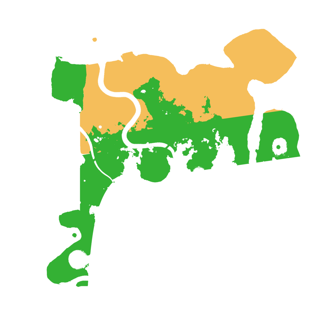 Biome Rust Map: Procedural Map, Size: 3000, Seed: 1318703109