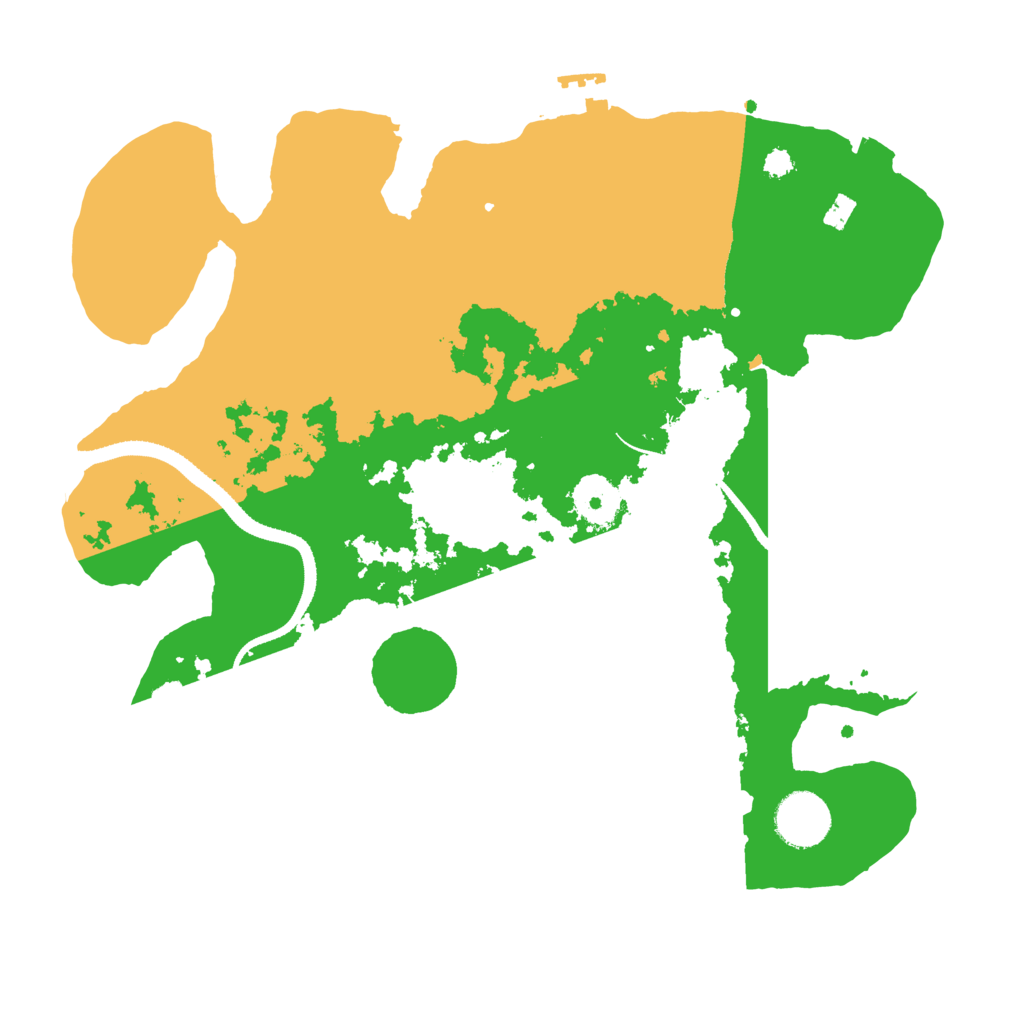 Biome Rust Map: Procedural Map, Size: 3250, Seed: 1858775362