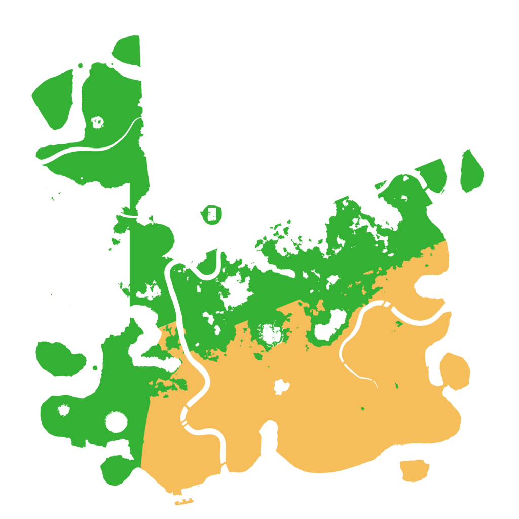 Biome Rust Map: Procedural Map, Size: 4250, Seed: 1301677954