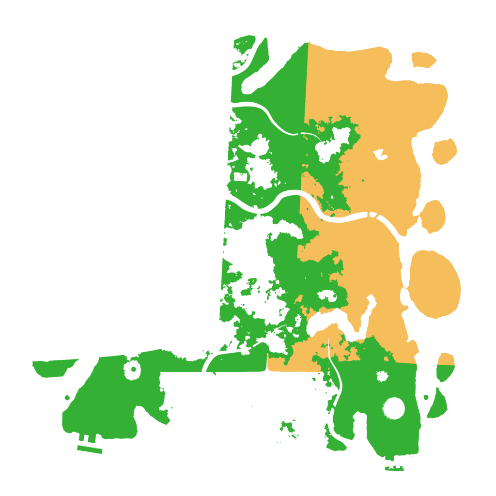 Biome Rust Map: Procedural Map, Size: 4000, Seed: 1859202961