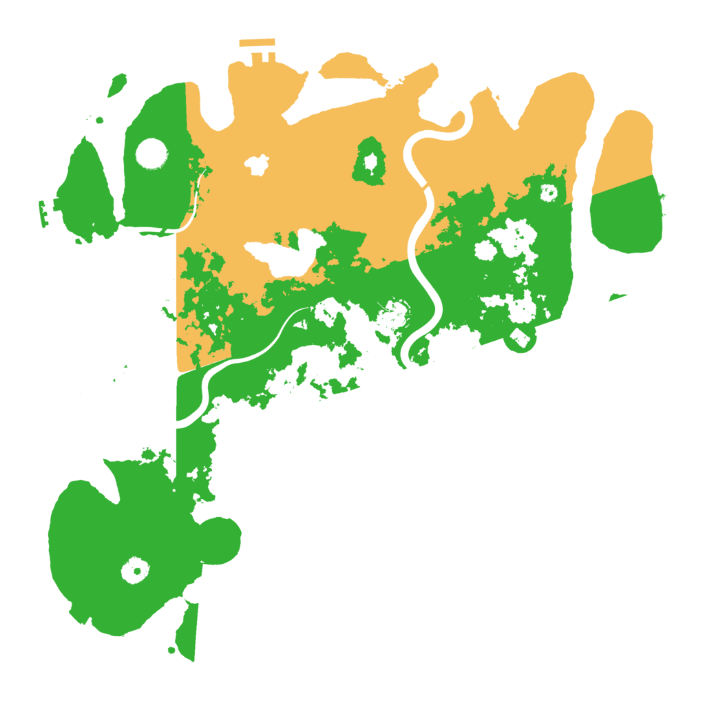 Biome Rust Map: Procedural Map, Size: 4000, Seed: 2140825804