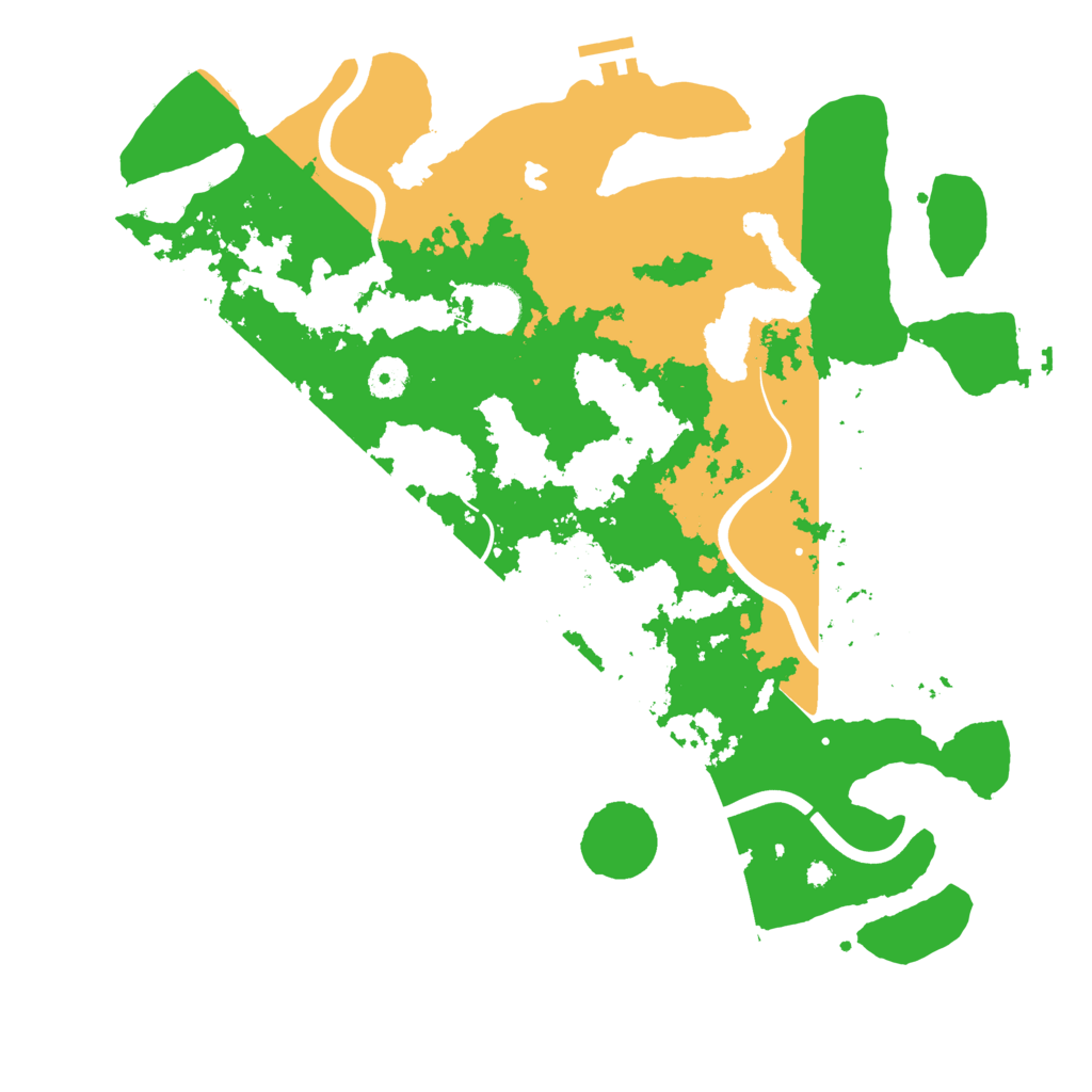 Biome Rust Map: Procedural Map, Size: 4000, Seed: 175225