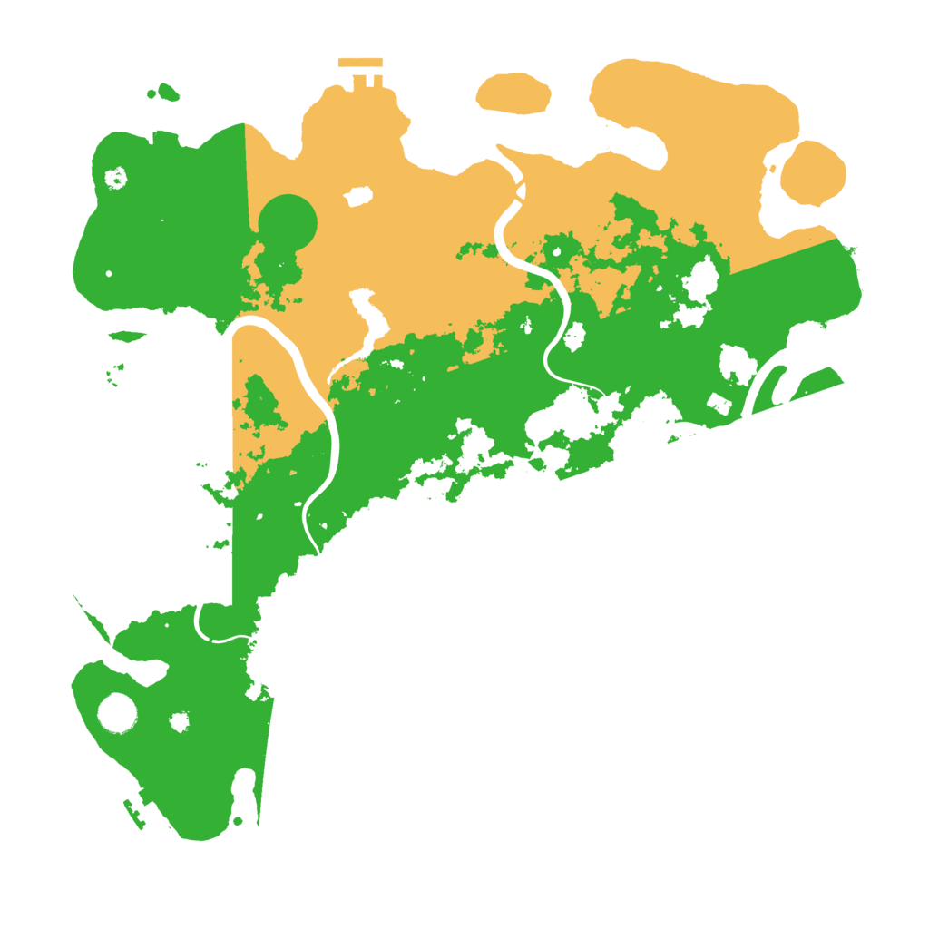 Biome Rust Map: Procedural Map, Size: 4250, Seed: 75762646