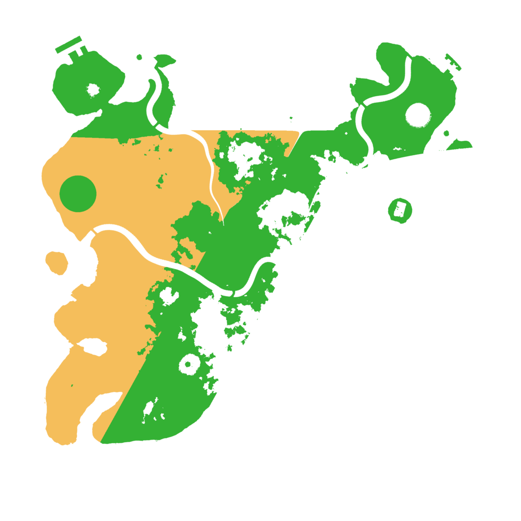 Biome Rust Map: Procedural Map, Size: 3750, Seed: 1093851203