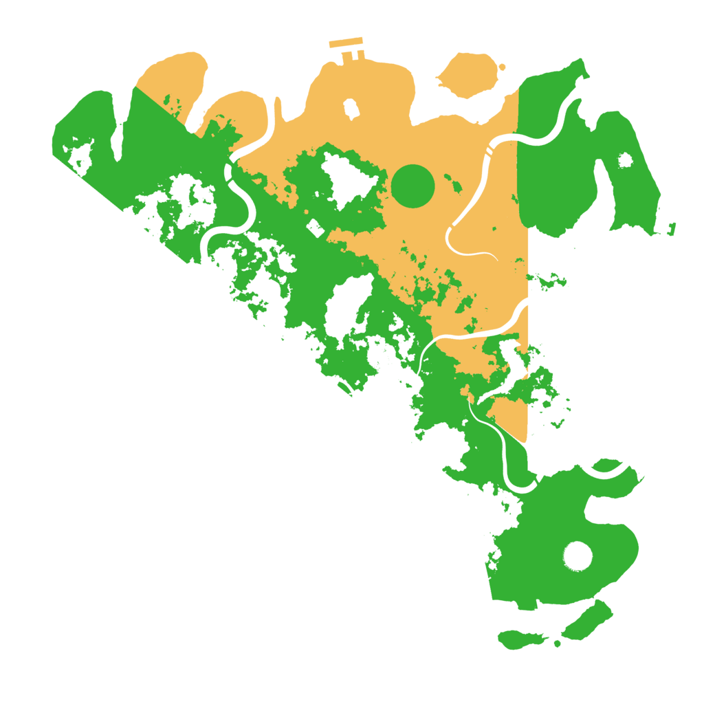 Biome Rust Map: Procedural Map, Size: 4250, Seed: 249593