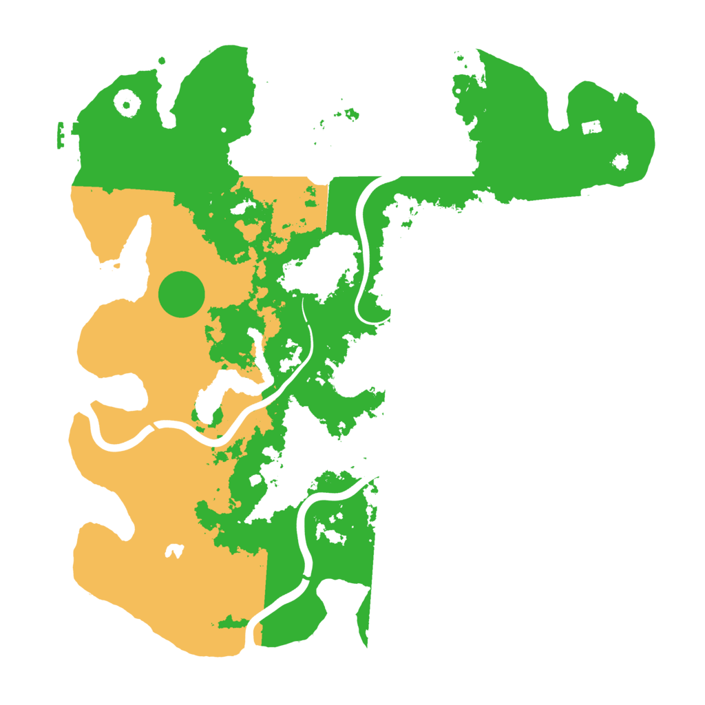 Biome Rust Map: Procedural Map, Size: 4000, Seed: 735530761