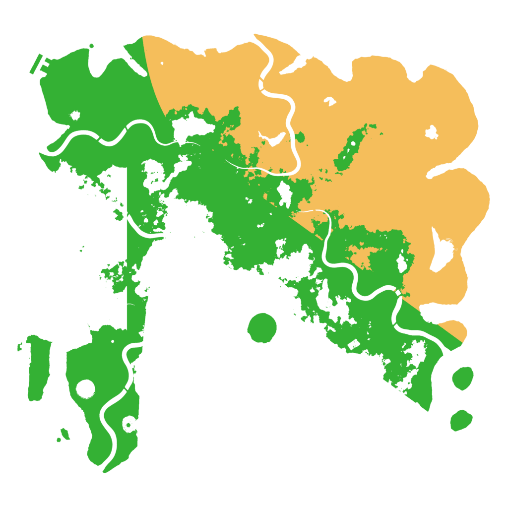 Biome Rust Map: Procedural Map, Size: 4800, Seed: 765407997
