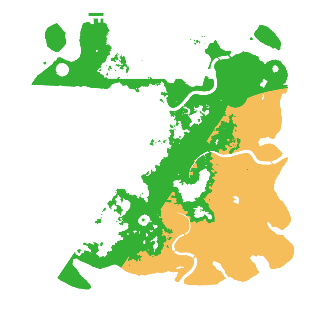 Biome Rust Map: Procedural Map, Size: 4250, Seed: 79482914