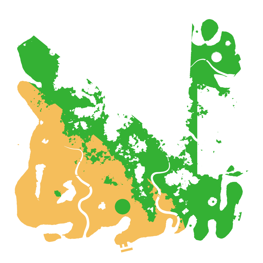 Biome Rust Map: Procedural Map, Size: 4500, Seed: 1522700955
