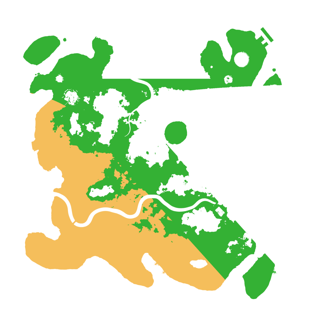 Biome Rust Map: Procedural Map, Size: 3750, Seed: 1784227466
