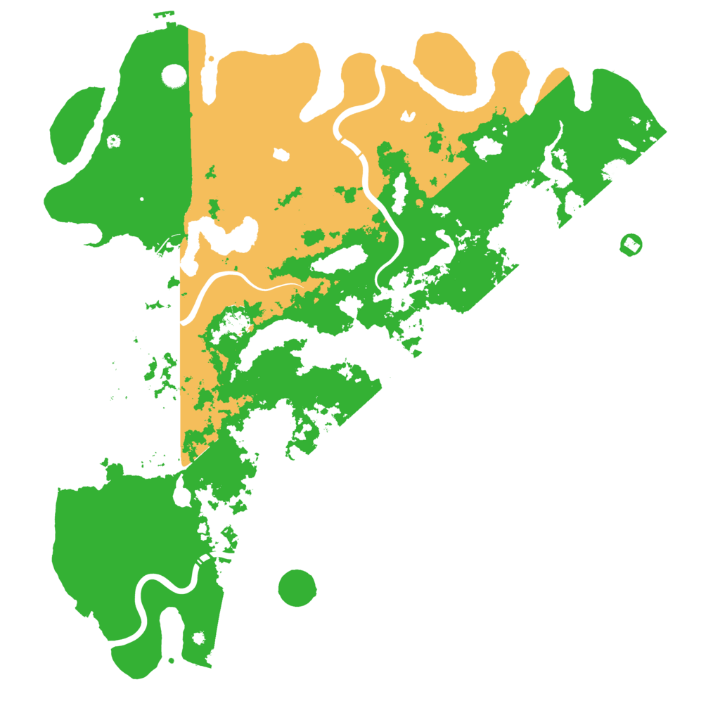 Biome Rust Map: Procedural Map, Size: 5250, Seed: 1015180774