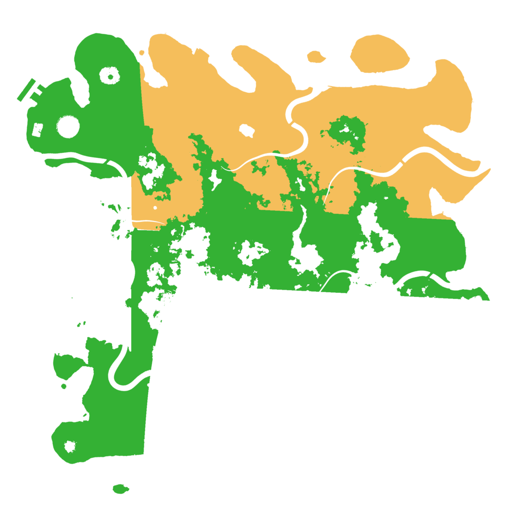 Biome Rust Map: Procedural Map, Size: 4122, Seed: 1889046194