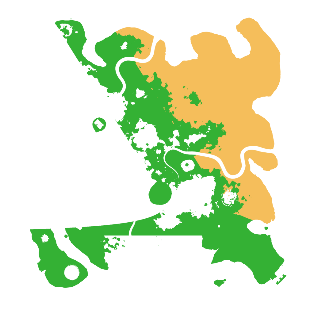 Biome Rust Map: Procedural Map, Size: 3750, Seed: 362600