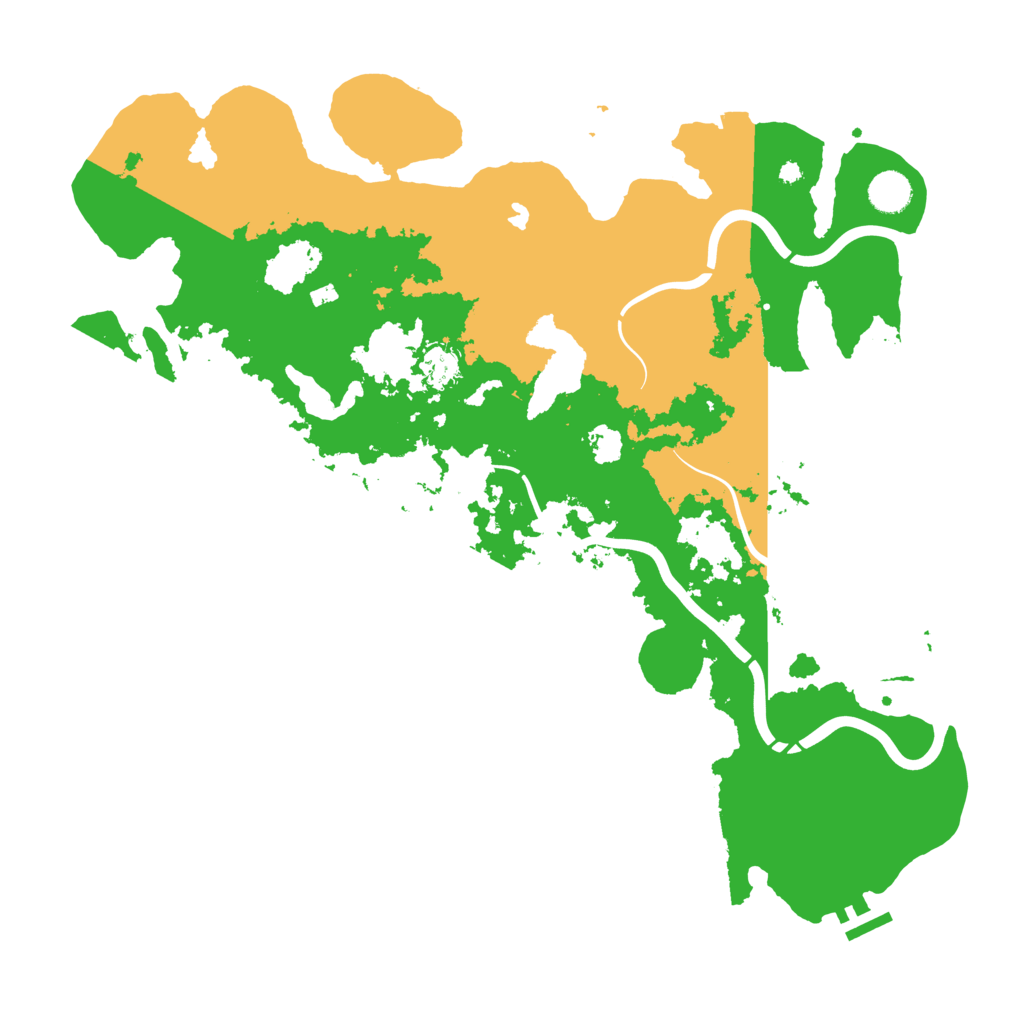 Biome Rust Map: Procedural Map, Size: 4250, Seed: 924029979