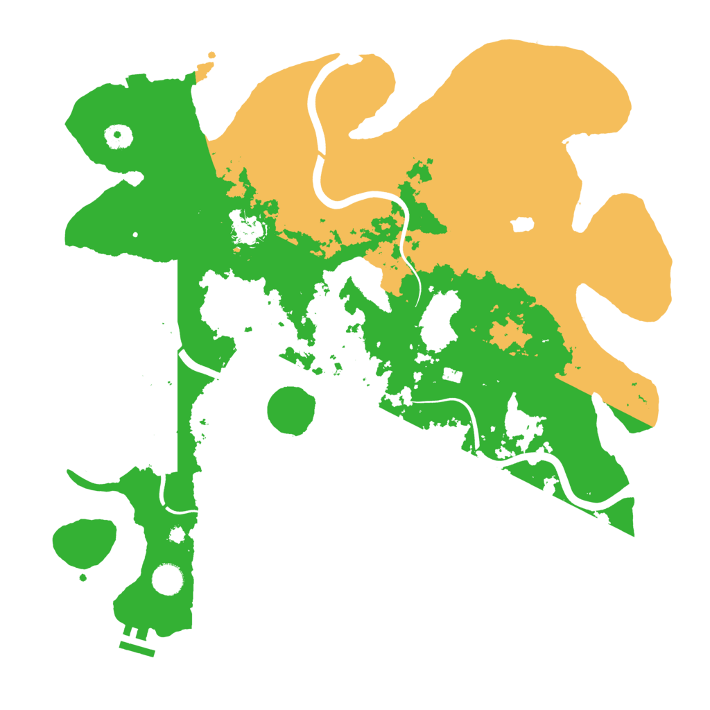 Biome Rust Map: Procedural Map, Size: 4000, Seed: 1198704017