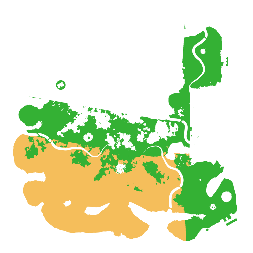 Biome Rust Map: Procedural Map, Size: 4250, Seed: 1420898891