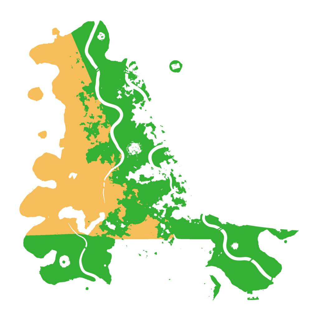 Biome Rust Map: Procedural Map, Size: 4250, Seed: 1596886693