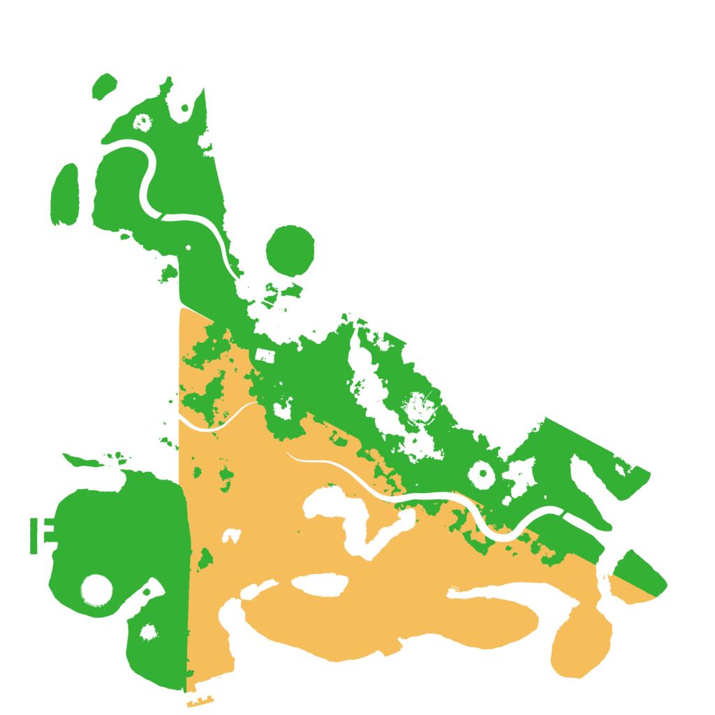 Biome Rust Map: Procedural Map, Size: 4000, Seed: 99305915
