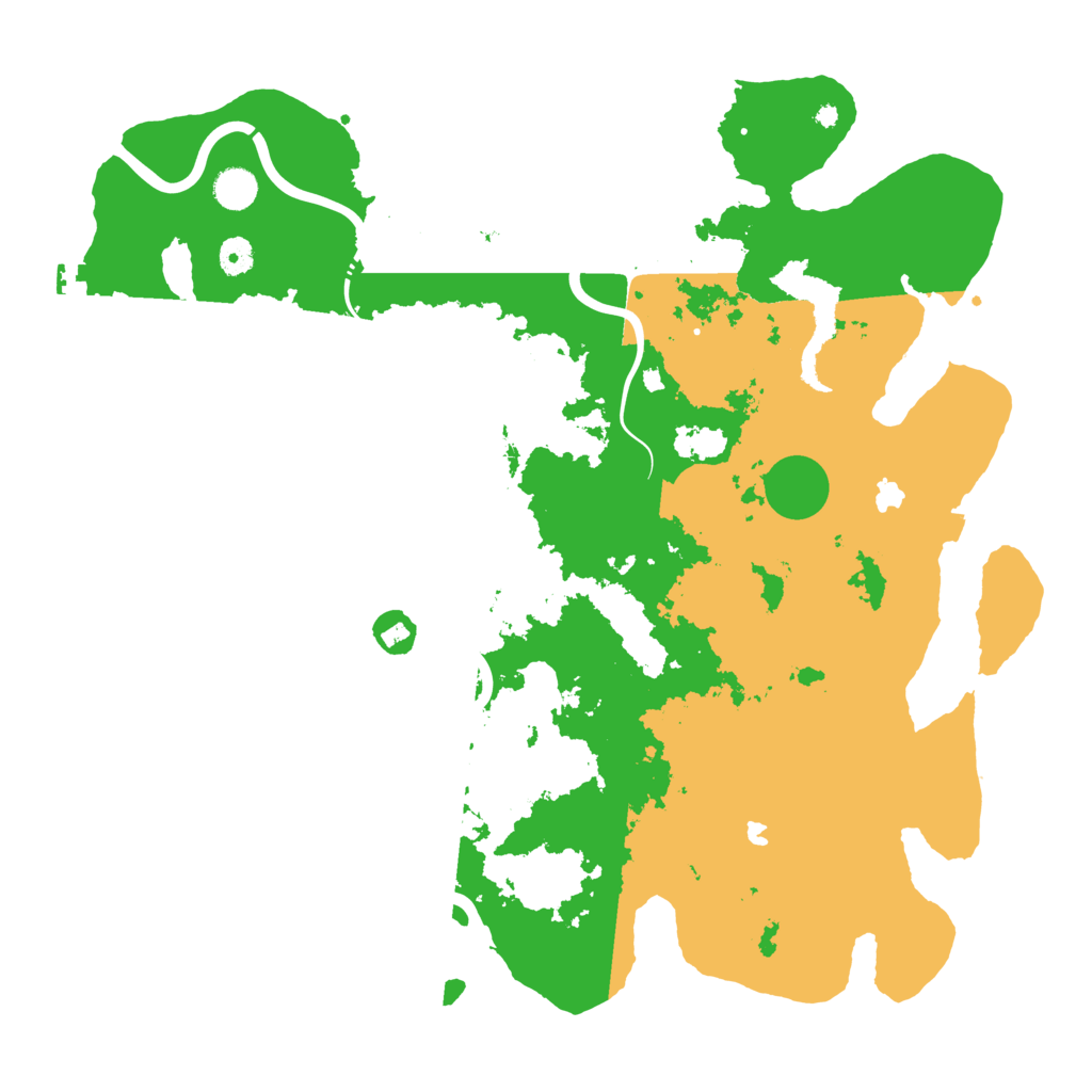 Biome Rust Map: Procedural Map, Size: 4500, Seed: 1512692772